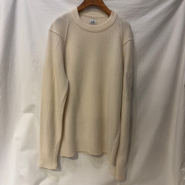 CP컴퍼니 라운드 울 니트 스웨터 정품