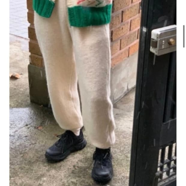 모네 리본빛 스노우 팬츠