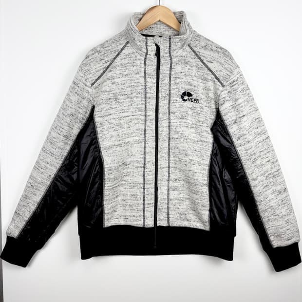 네파 트레이닝 상의 집업 자켓 (겉기모)