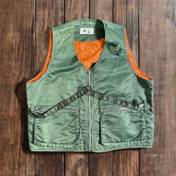 USAF type E-1 밀리터리 스타일 베스트