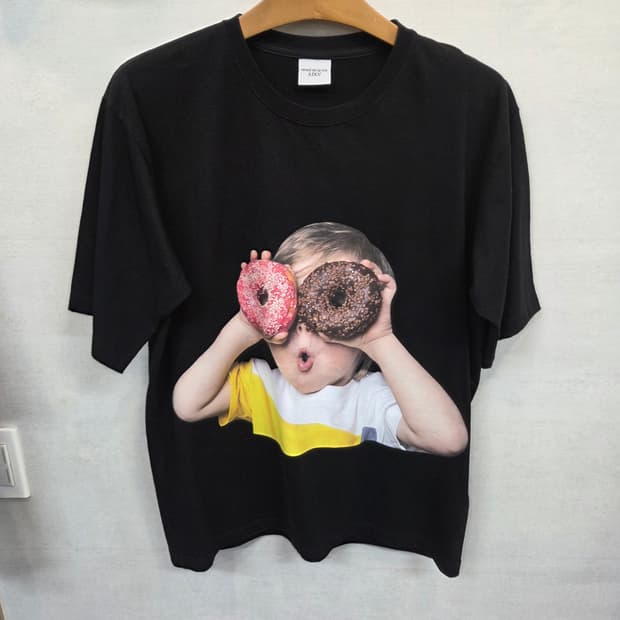 아크메드라비 도넛베이비 페이스 반팔 대략 L