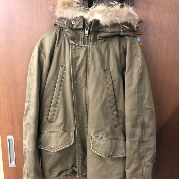 Lad musician 밀리터리 퍼 파카 42