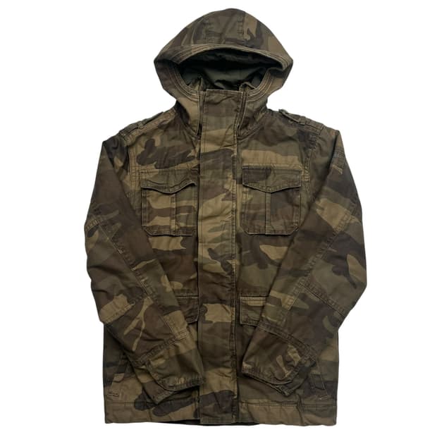 아베크롬비 카모플라쥬 야상 자켓 L