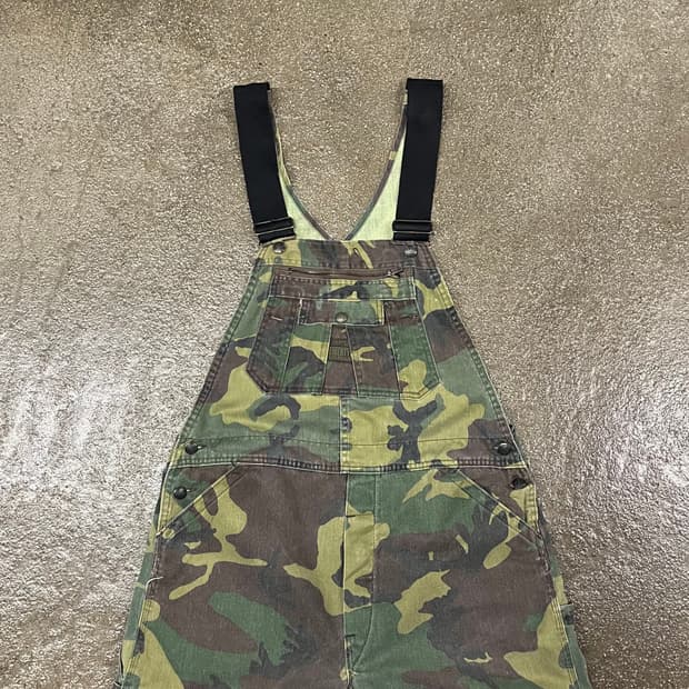 80s Liberty 밀리터리 오버롤 (~33“)