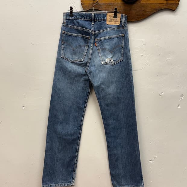 Levi's 607 Orange Tab Slim Straight Deni