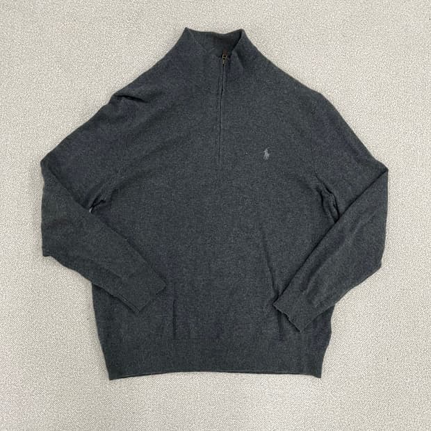 L 폴로랄프로렌 울 반집업 니트 0223M1