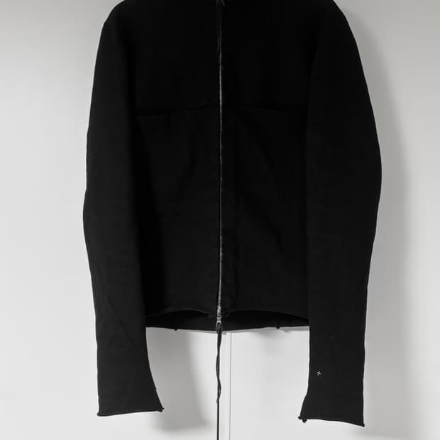 maurizio amadei aviator hooded jacket