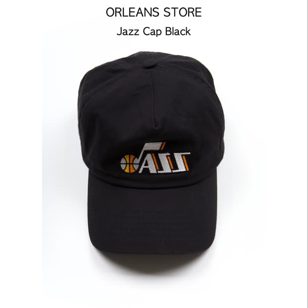 ORLEANS STORE 재즈 캡 블랙