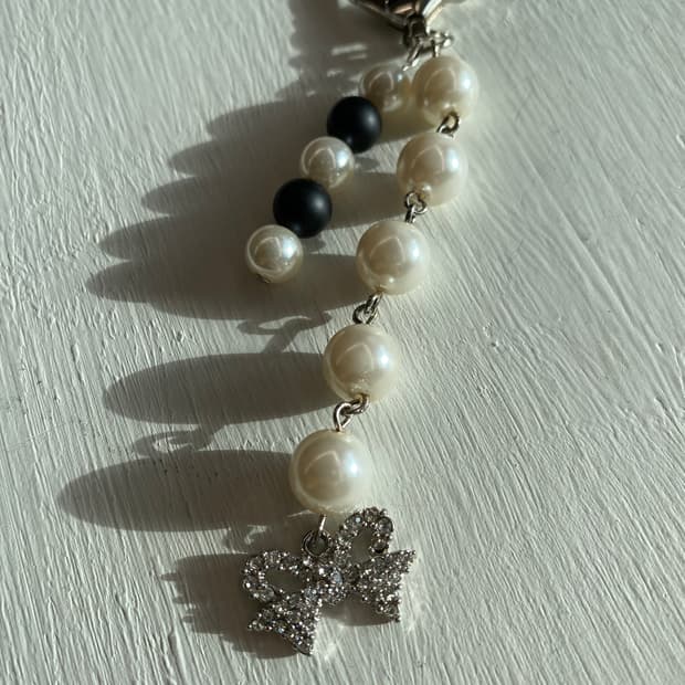 핸드메이드 펄키링