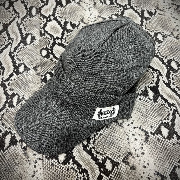 “Vintage” Grey Knit Cap