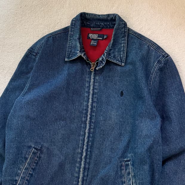 90s 폴로 데님 자켓