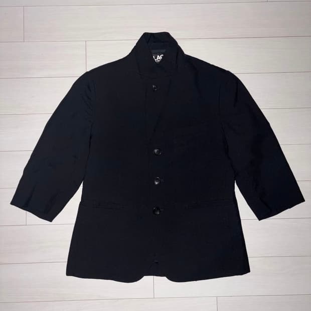 꼼데가르송 블랙 테일러링 블레이저 자켓