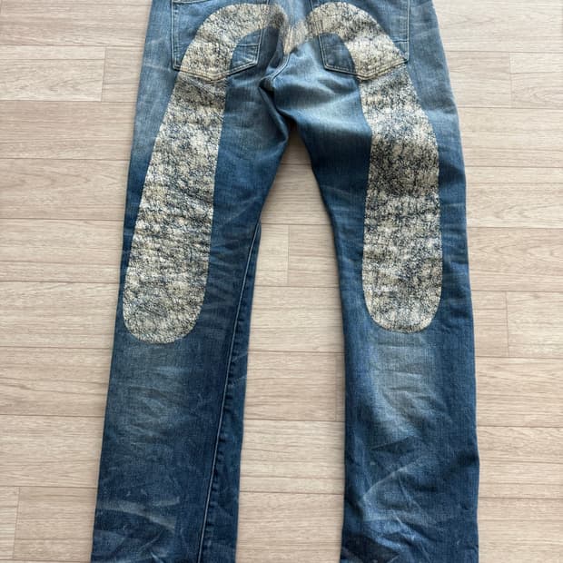 에비수 스트레이트 데님 31x34