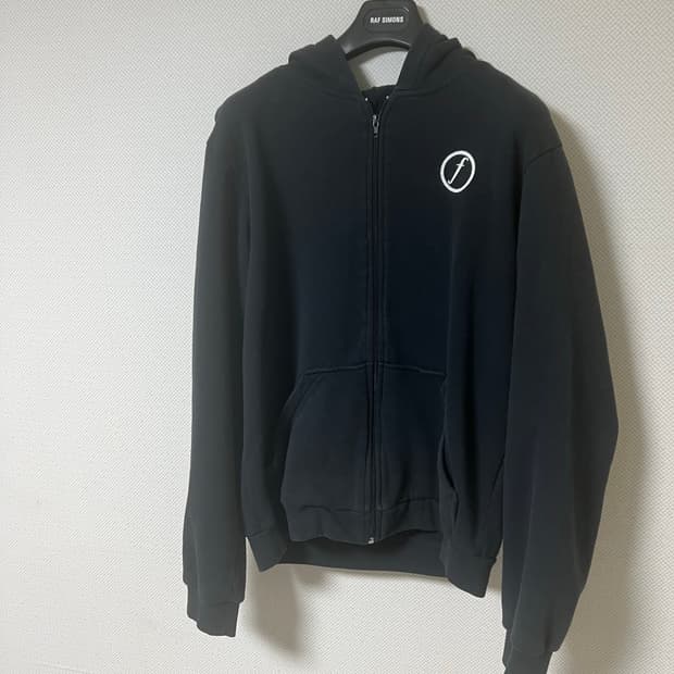 라프시몬스 03 factory hoodie zip
