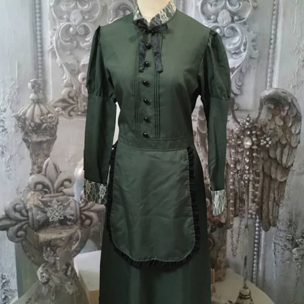 (Sale) 고딕 메이드 롱 드레스