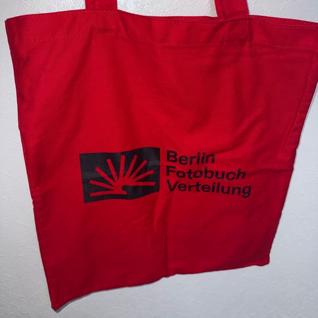 Berlin Photobook Distribution에코백 002 red