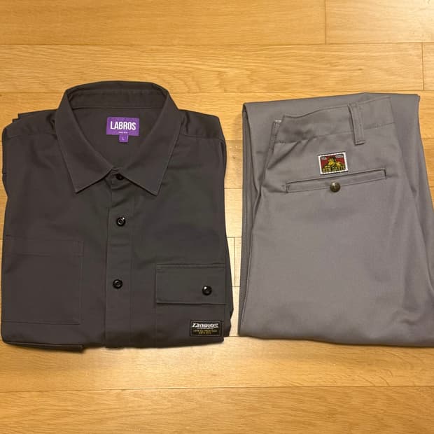 워크셔츠/팬츠 일괄(벤데이비스 라브로스)