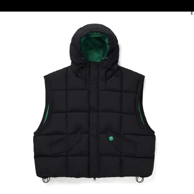 더아이덴티티프로젝트 패딩 조끼 m
