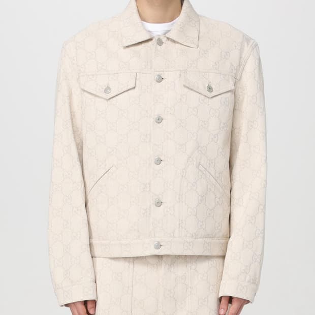 구찌 693203 맥시 GG 데님 자켓 B1020K095