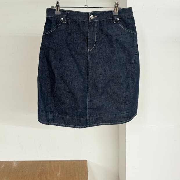 리바이스 엔지니어드 진청 데님 스커트