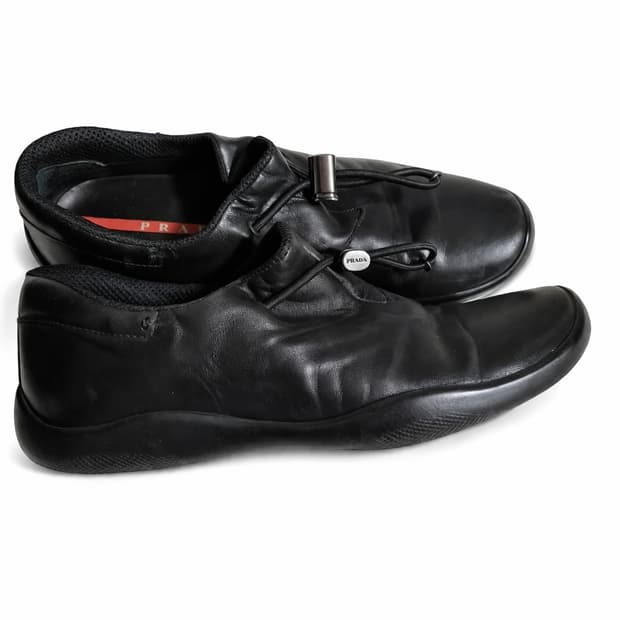 Prada sports string Loafer UK7