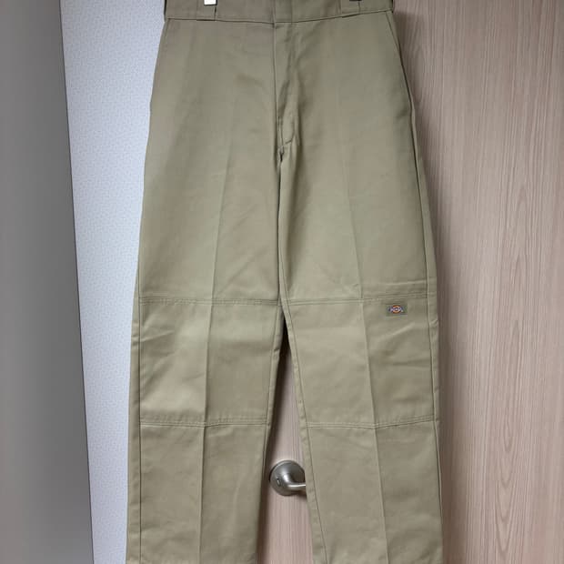 (32) 디키즈 더블니 루즈핏 워크팬츠 카키