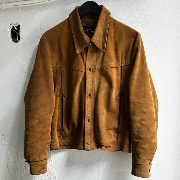 80's 빈티지 Sears 시어스 스웨이드 웨스턴 자켓