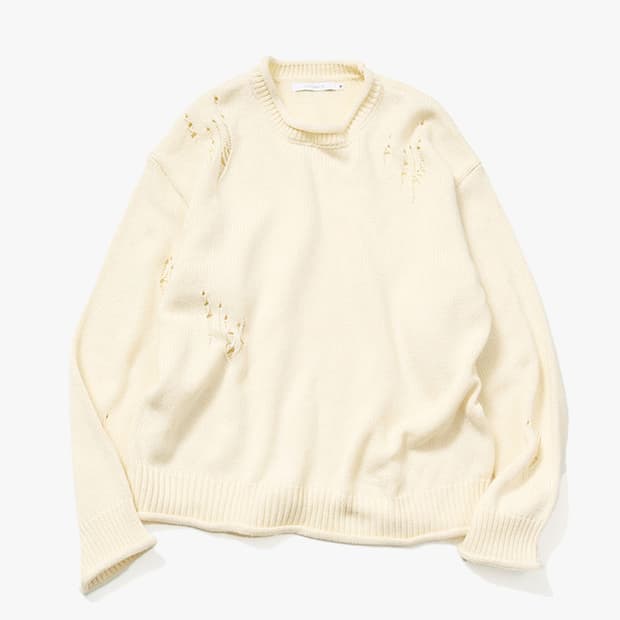 VICTIM&CO. - 23FW DAMAGE KNIT