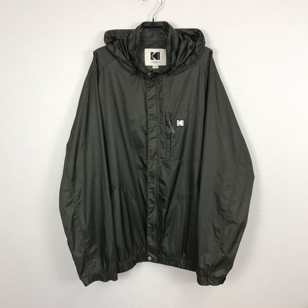 코닥 KODAK 경량 바람막이 카키색 남성110