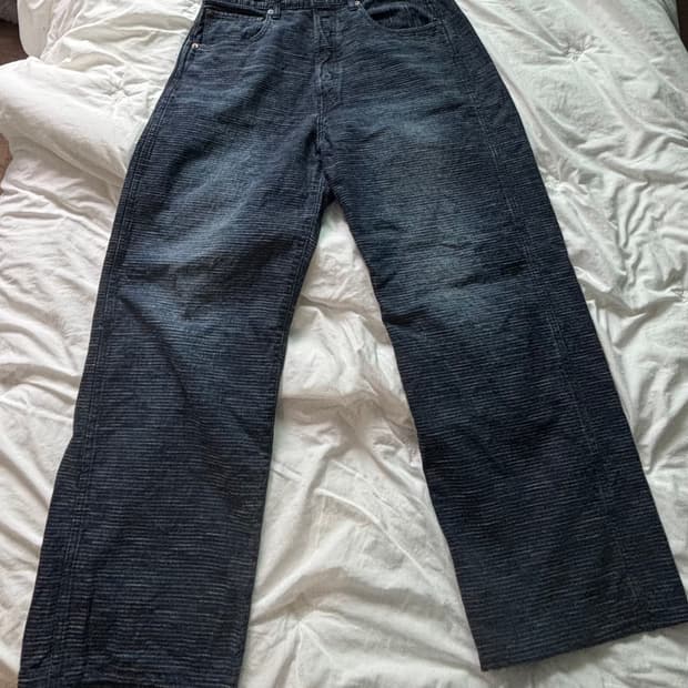 키바타_KASHIKO PANTS - Old Blue