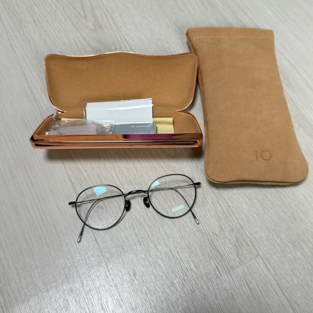 텐아이반 No.3 c.8s 블랙 47사이즈 티타늄 안경테