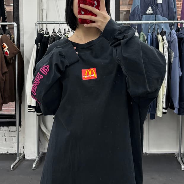 트래비스 스캇 맥도날드 롱슬리브