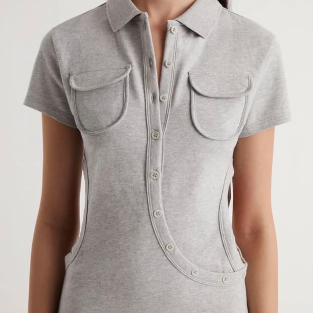 (Xs) 팔로마울 Susana 포켓 드레스 그레이