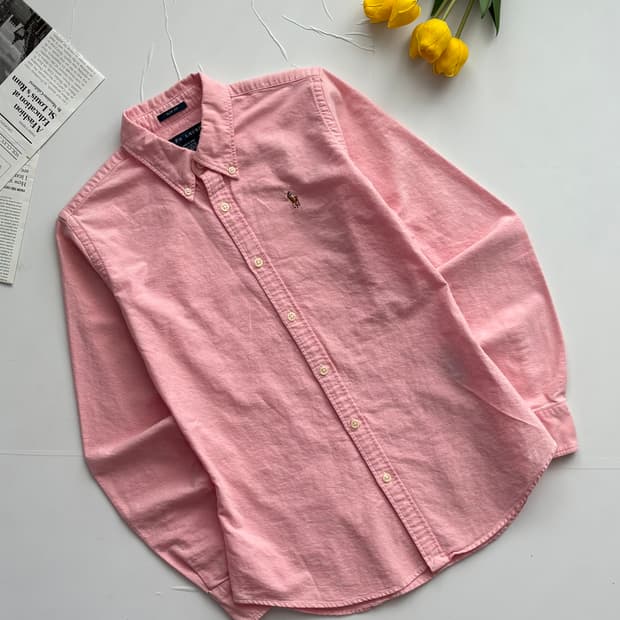 Polo 폴로랄프로렌 옥스포드 핑크 셔츠