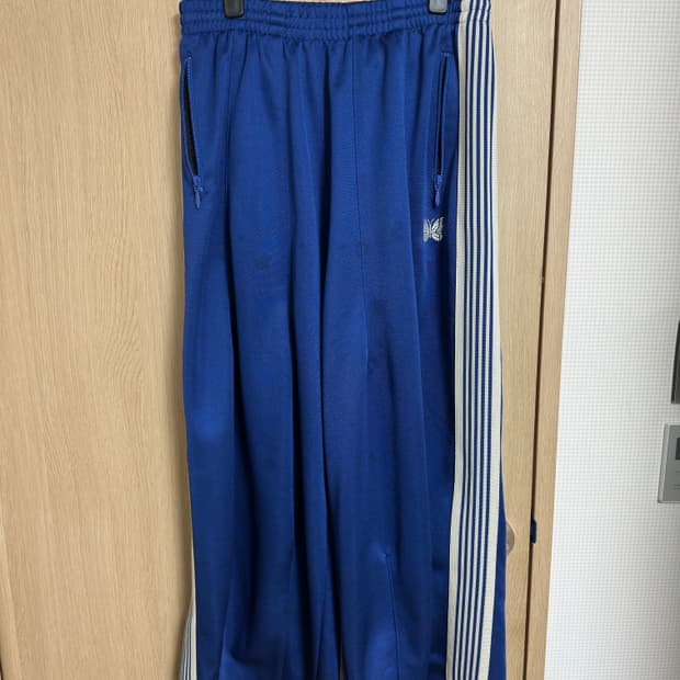 니들스 x B'2nd H.D. 트랙 팬츠 폴리 스무스 블루