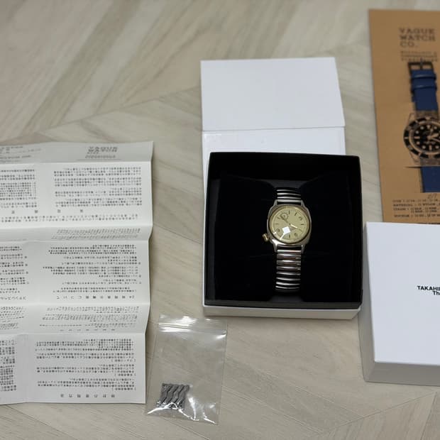 솔로이스트 바그워치 베이지 32mm(미시착 새상품)