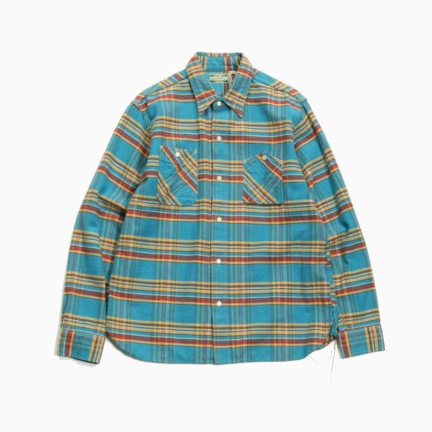 슈가케인 플란넬 워크셔츠