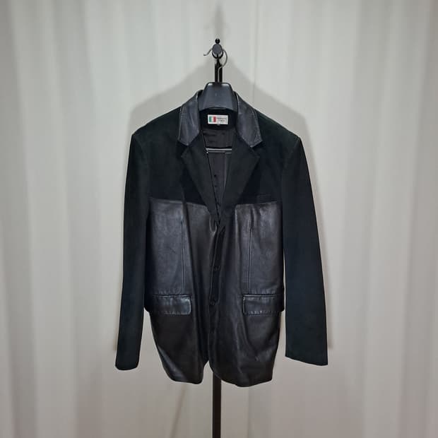 (택포) 이태리 소재 양가죽 스웨이드 자켓 B337