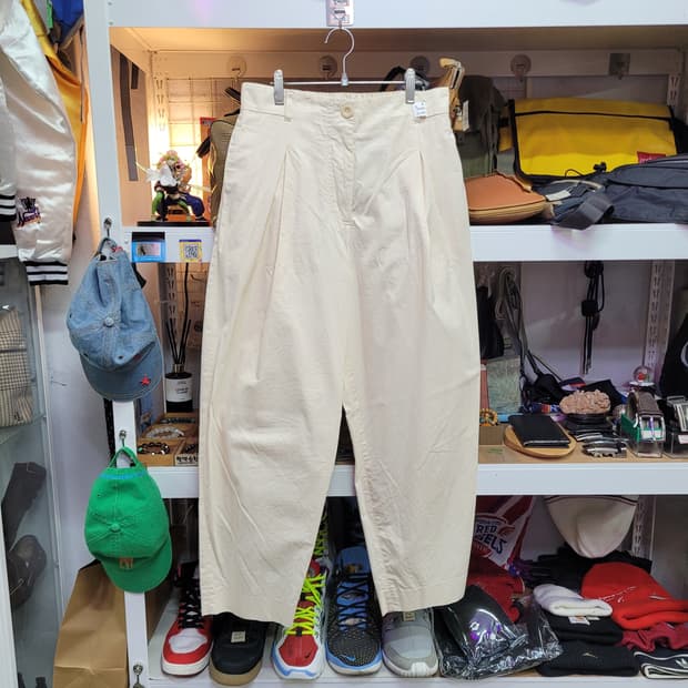 Cos 코스 여성 플리츠 면바지