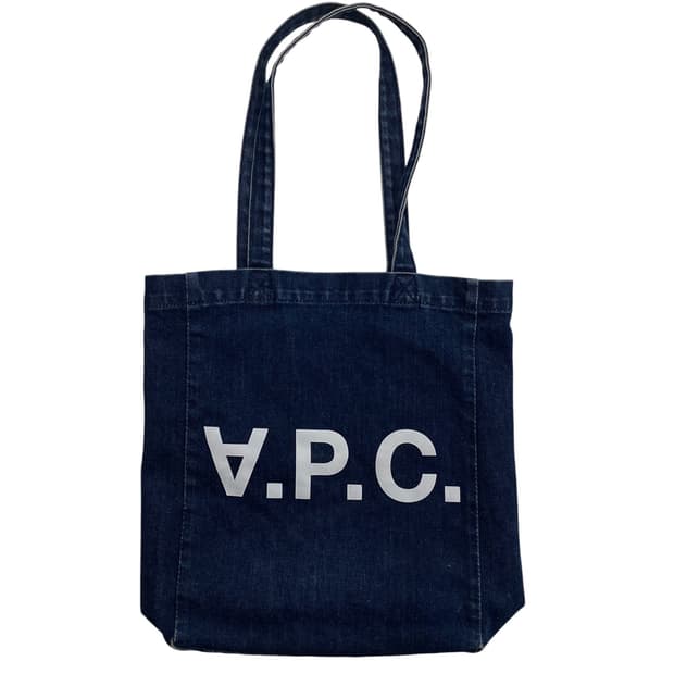 APC 아페쎄 데님 숄더백