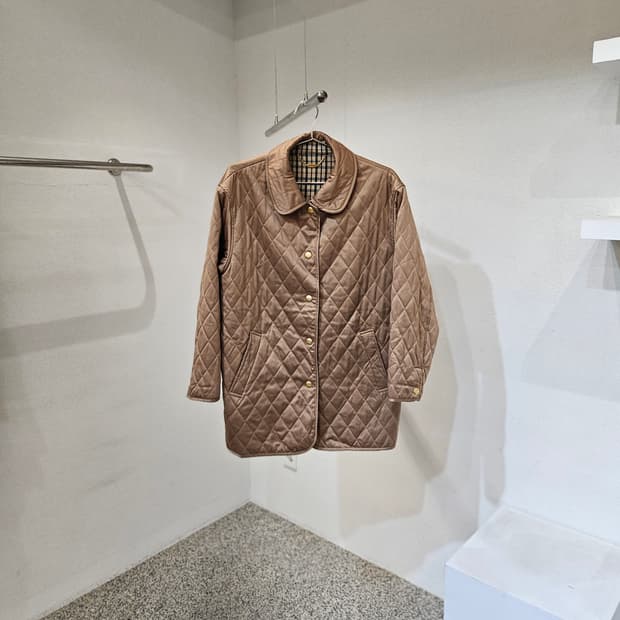 닥스 퀄팅 하프 자켓