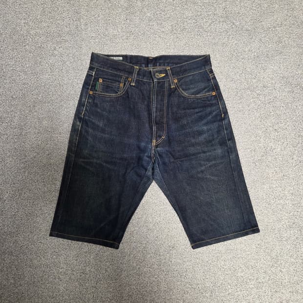 Paul Smith 버튼플라이 하프 데님팬츠 27-28