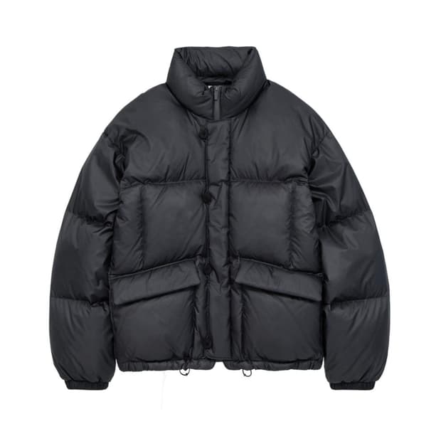 [2] 폴리테루 버튼푸퍼자켓 차콜