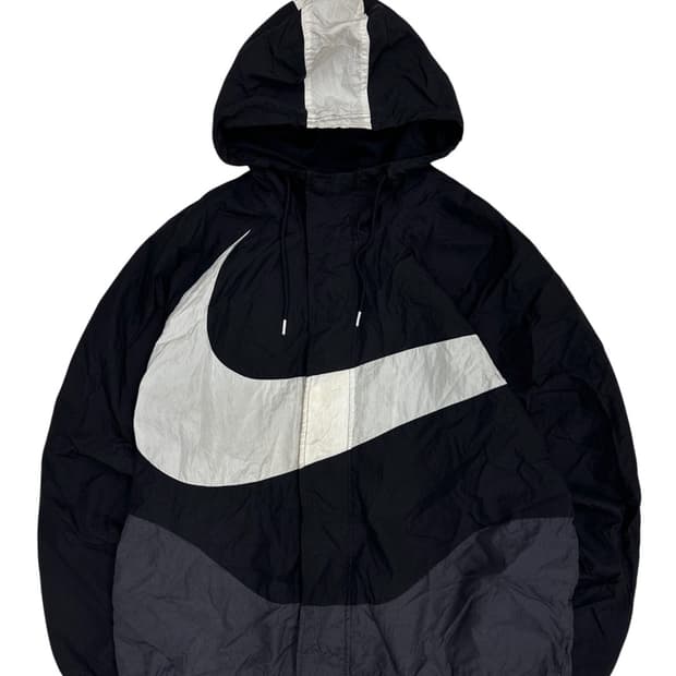 나이키 빅스우시 우븐자켓 블랙