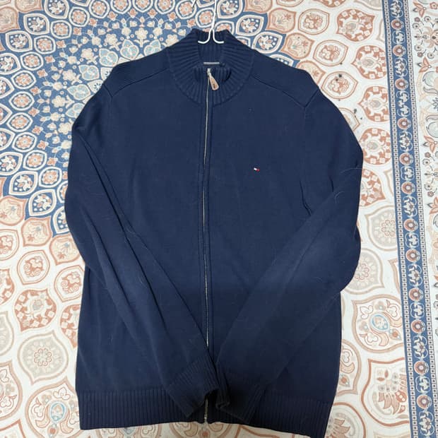 타미힐피거 니트집업