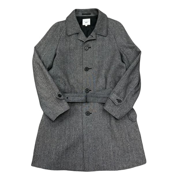 유니클로 X JW앤더슨 헤링본 코트