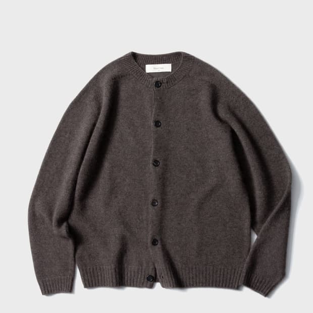 [48] 퍼스트플로어 베이비 알파카 가디건 (애쉬 브라운)