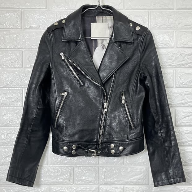 ASH 아쉬 라이더 가죽자켓 XS