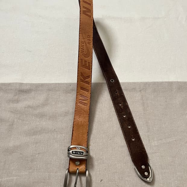 90s 나이키 에어 벨트 nike leather belt