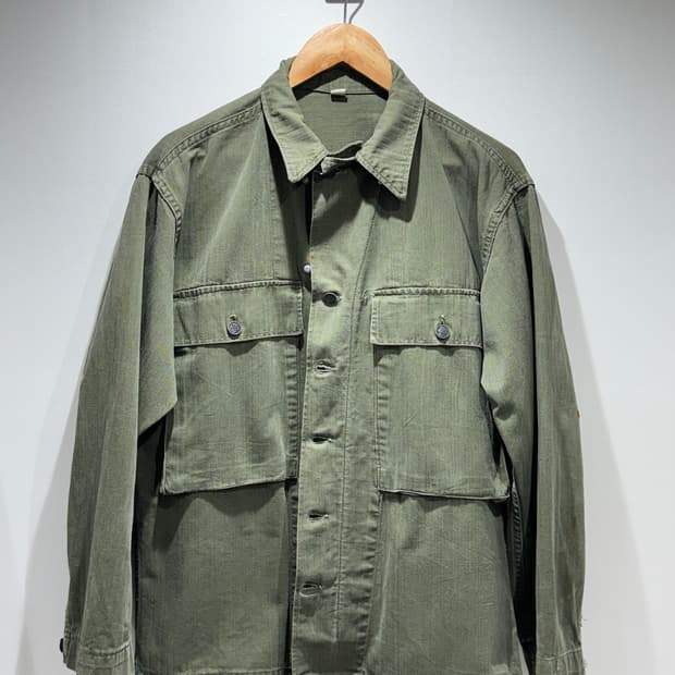40s 미군 M43 HBT 유틸리티 셔츠